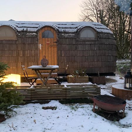 Cabane En Bois Avec Bain Nordique Et Sauna Marigny  Kültér fotó